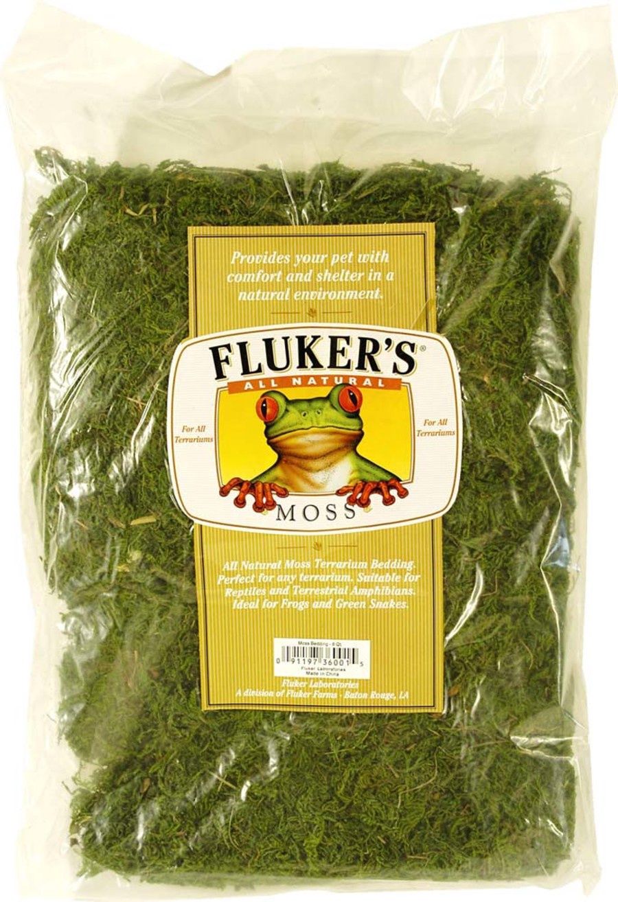 Fluker's All Natural Moss Bedding Substrate Green