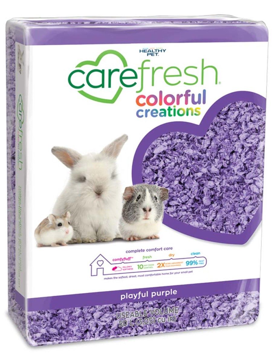 CareFRESH Colorful Creations Small Animal Bedding Playful Purple