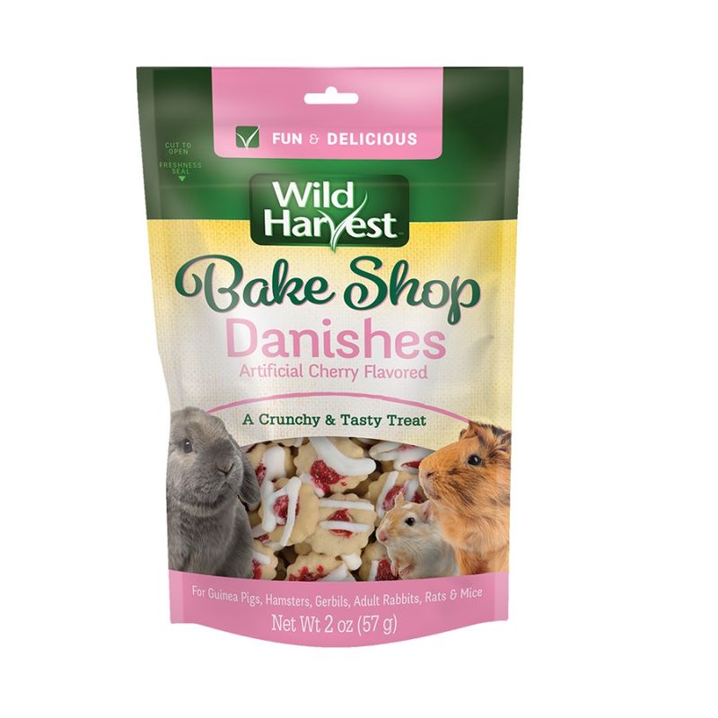 Wild Harvest Bakeshop Danishes Small Animal Treat Cherry, 1ea/2 oz