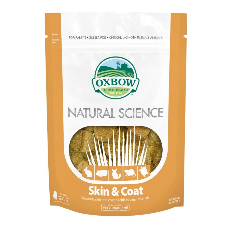 Oxbow Animal Health Natural Science Small Animal Skin &amp; Coat Support Supplement 1ea/4.2 oz