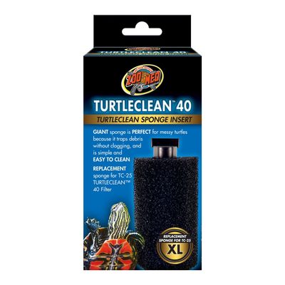 Zoo Med Zoo Med TurtleClean 10 Replacement Sponge Insert 1ea/XL