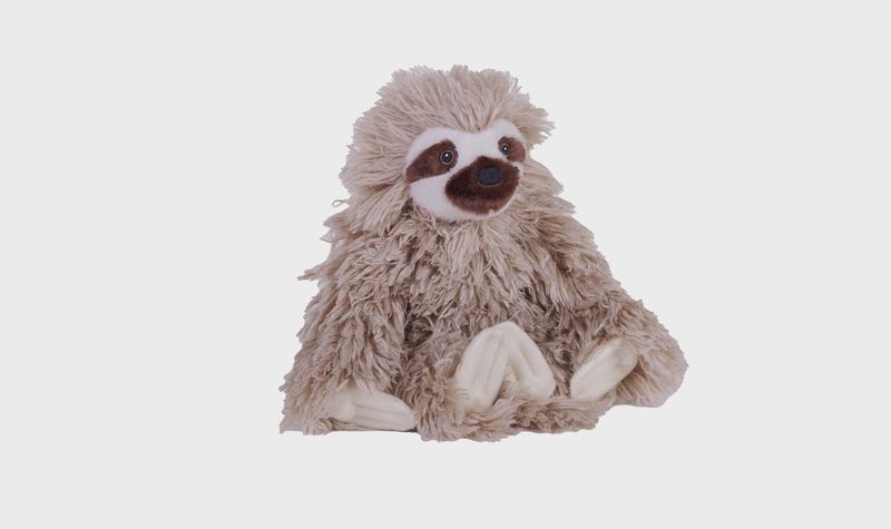Ck-Eco-Mini Three Toed Sloth Stuffed Animal 8"