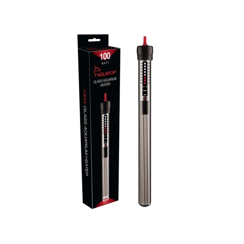 Aquatop Submersible Glass Aquarium Heater 1ea/100 W