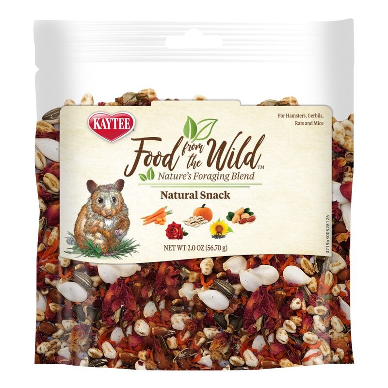 Kaytee Food from the Wild Natural Snack Hamster and Gerbil 1ea/2 oz
