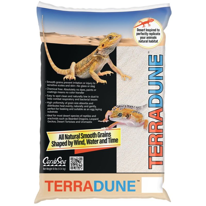 CaribSea TerraDune Reptile Sand White, 4ea/10 lb
