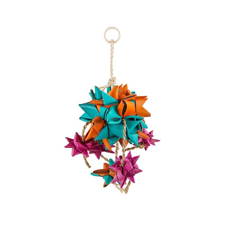 A &amp; E Cages Happy Beaks Starburst Medium Bird Toy