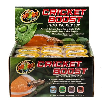 Zoo Med Cricket Boost Hydrating Jelly Cup