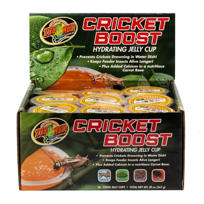 Zoo Med Cricket Boost Hydrating Jelly Cup