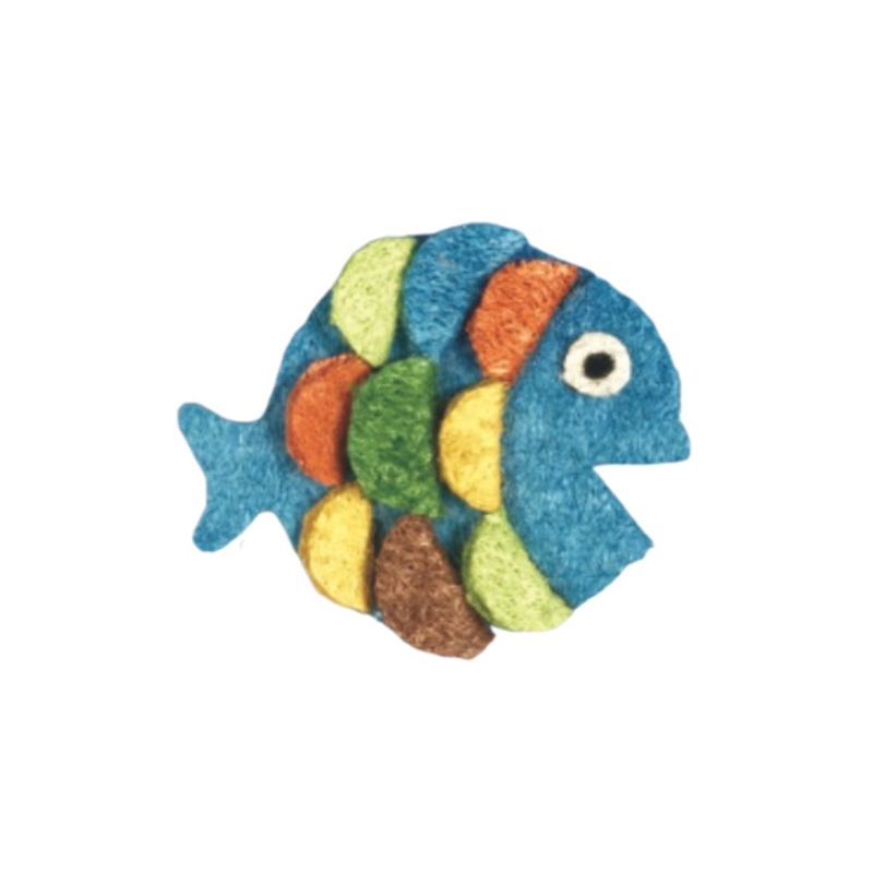 A &amp; E Cages Nibbles Rainbow Fish Small Animal Chew Toy