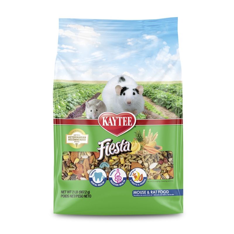Kaytee Fiesta Mouse &amp; Rat Food 1ea/2 lb