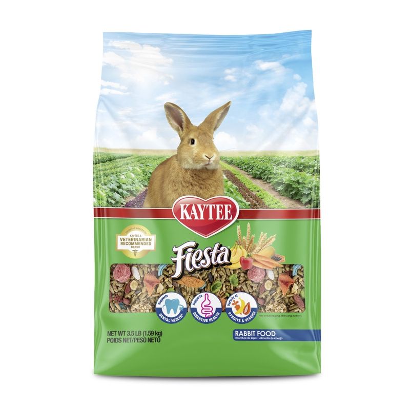 Kaytee Fiesta Rabbit Food Flavor Medley, 1ea/3.5 lb