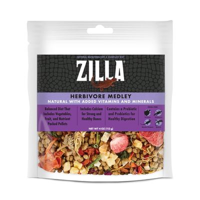 Zilla Medley Diet Herbivore Mix Herbivore Mix, 1ea/4 oz