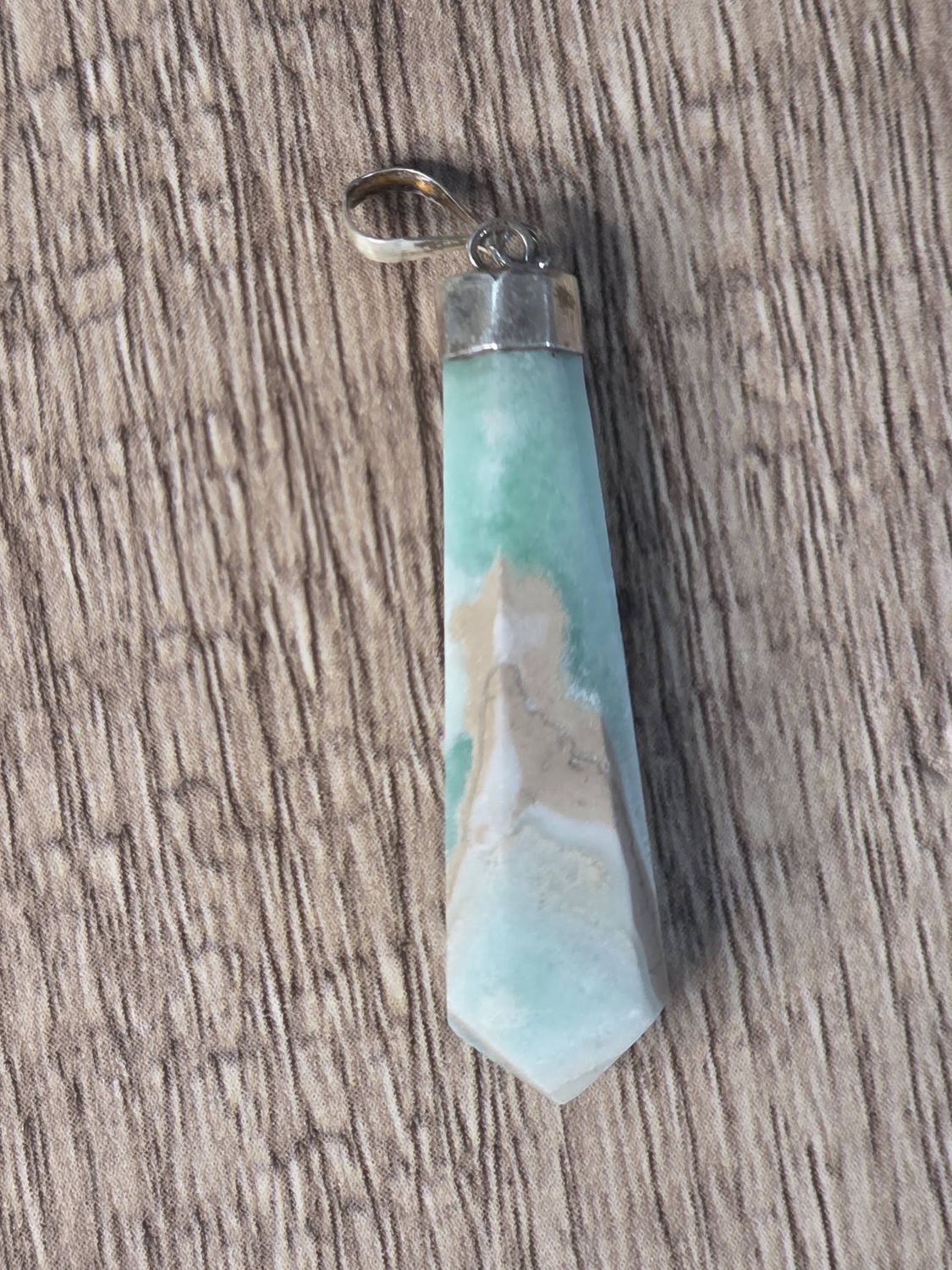 Aragonite &amp; Caribbean Calcite pendant