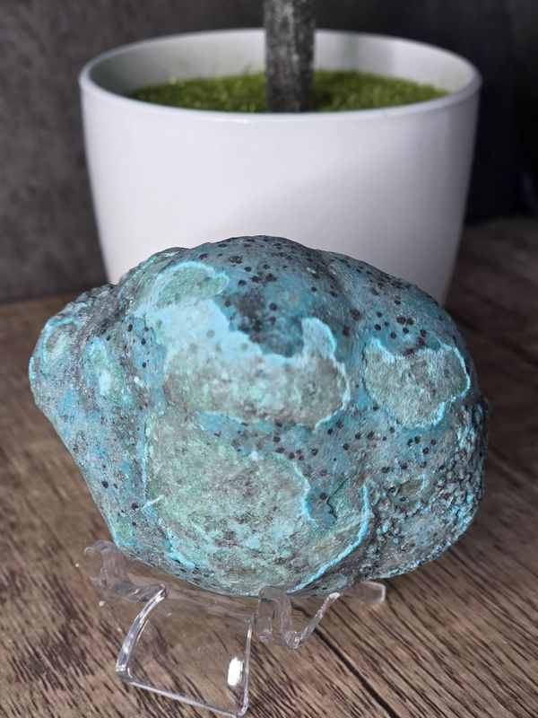 Raw, Chrysocolla &amp; Malachite