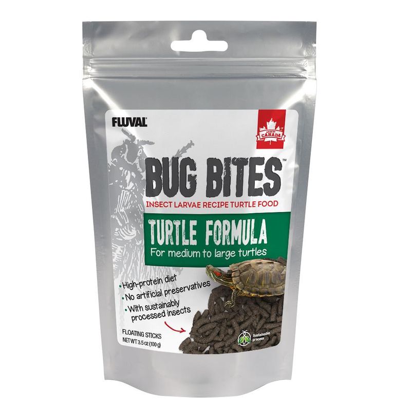 Fluval Bug Bites Turtle Large Granules 3.5 oz