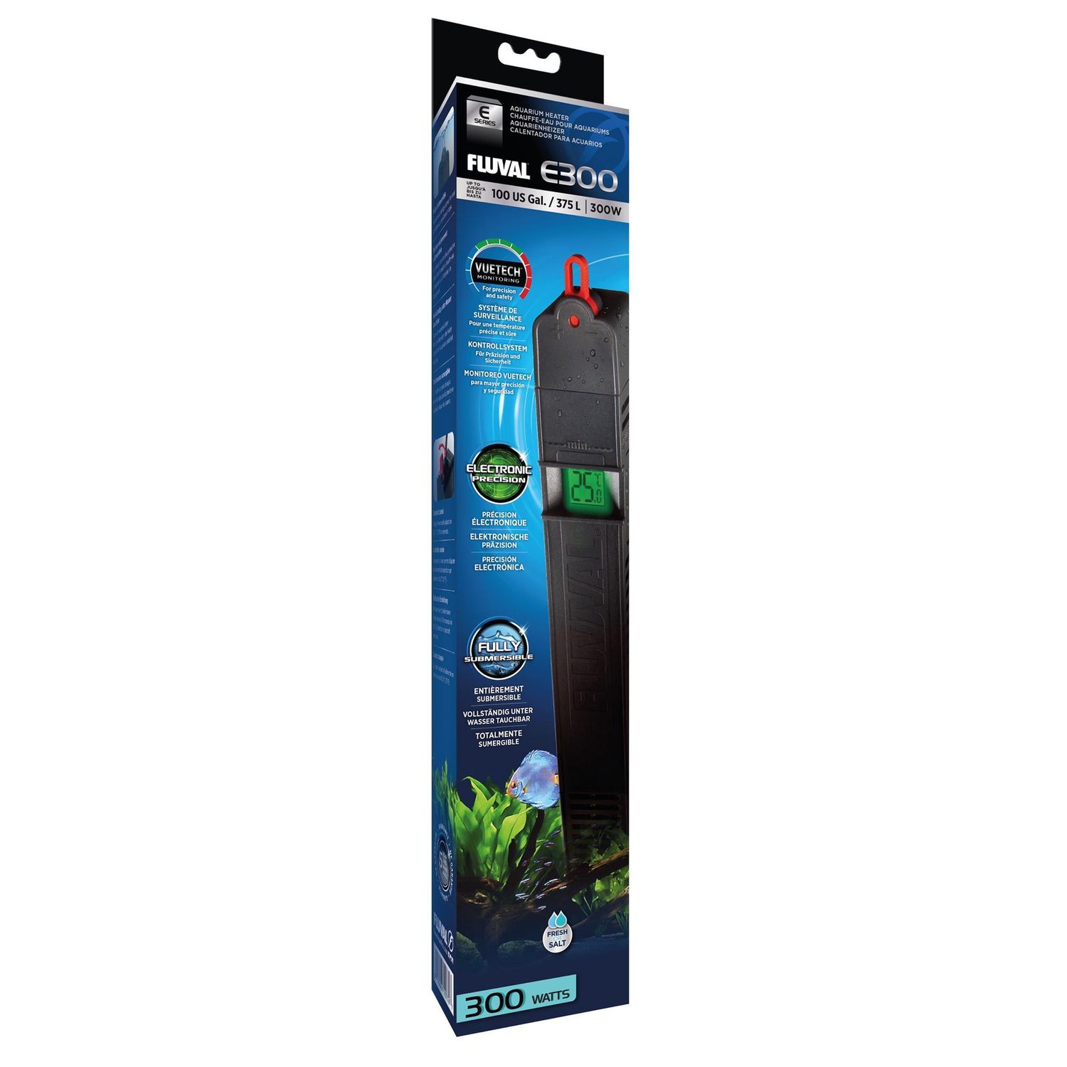 Fluval E Electronic Heater 300 watt