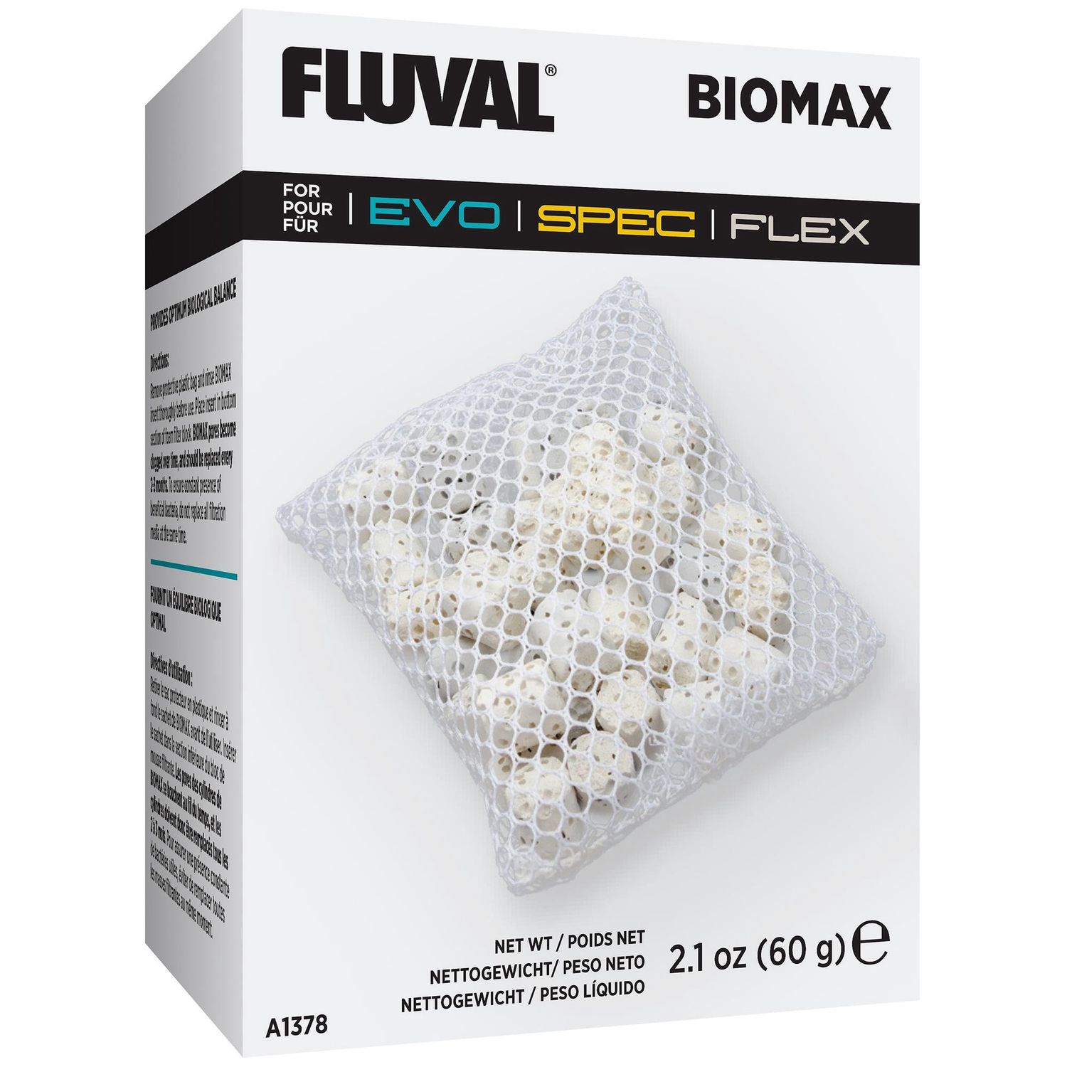 Fluval Biomax Filter Media for SPEC/FLEX/EVO