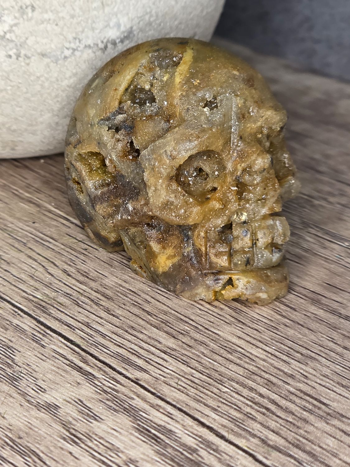 Calcite Crystal Skull