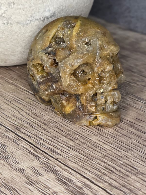 Calcite Crystal Skull