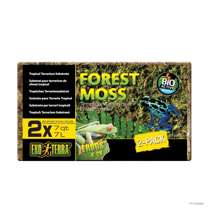 Exo Terra Forest Plume Moss 7 qt. (2/pack)