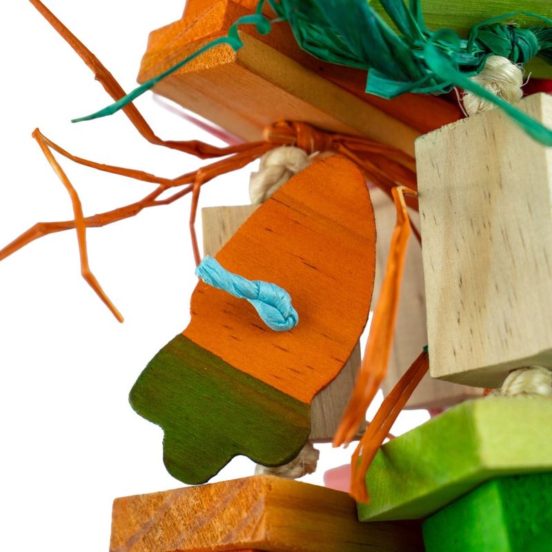 A &amp; E Cages Nibbles Veggie Chomps Small Animal Toy