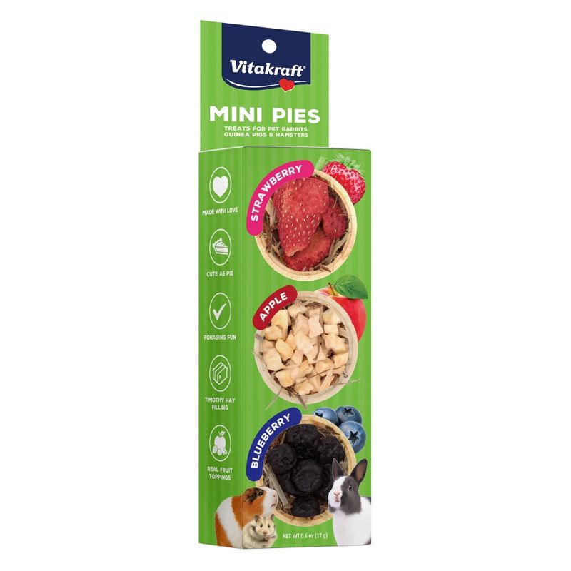 Vitakraft Mini Fruit Pies Small Animal Treat
