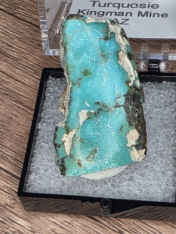 Turquoise in perky box