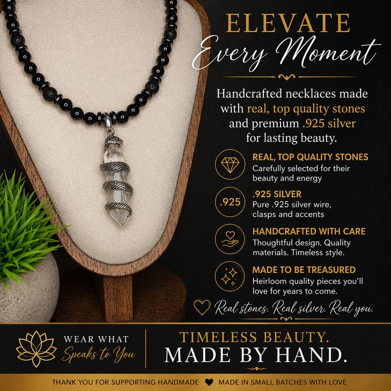 Silver Snake Necklace