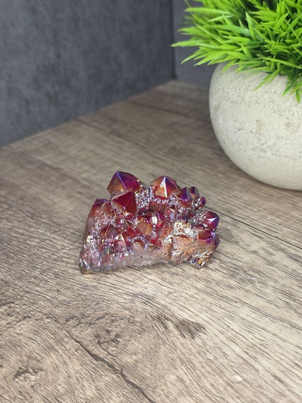 Red Aura Quartz.  SALE PRICED!