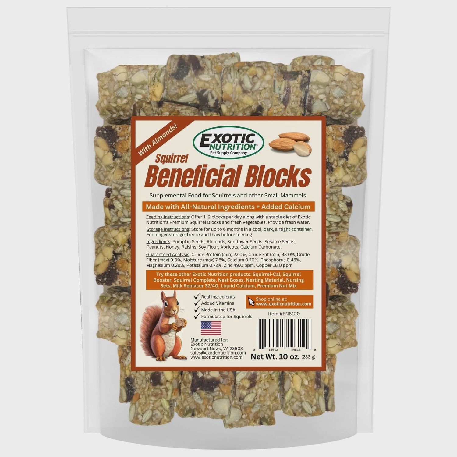 Squirrel Beneficial Blocks Squirrel Food