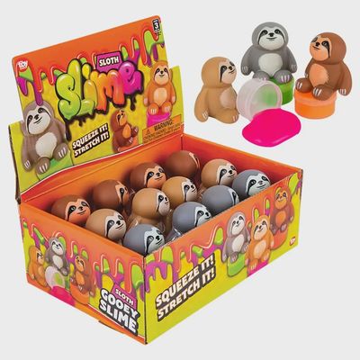 2" Sloth Slime Llb Slime &amp; Putty