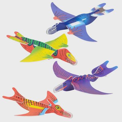 8" Dinosaur Glider Llb Toy Plane-Kids