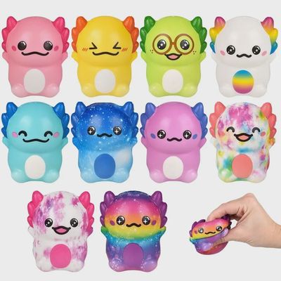 Squish Axolotl 3.25" Llb Squishy Toys