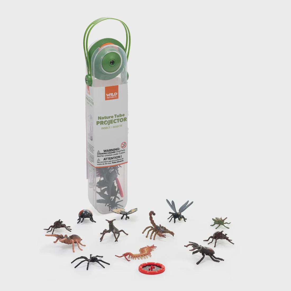 Nature Tube Projector Insects Figurines