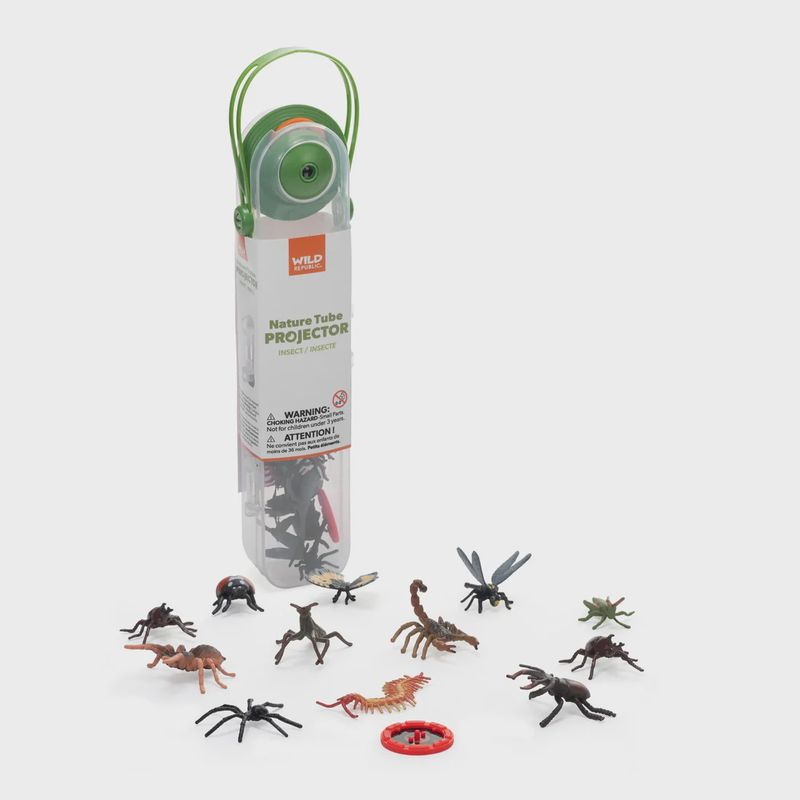 Nature Tube Projector Insects Figurines
