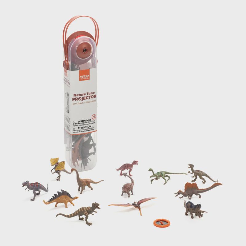 Nature Tube Projector Dinosaurs Figurines