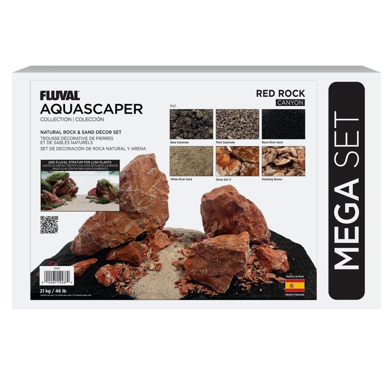 Fluval Aquascaper’s Mega Kit 60P Red