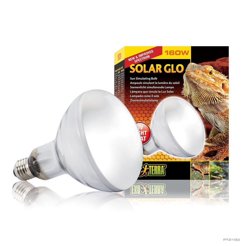 Exo Terra Solar-Glo Self Ballasted Mercury Vapor Lamp 160 watt