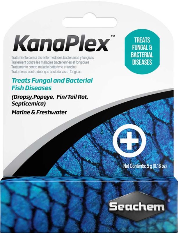 Seachem Laboratories KanaPlex Fungal and Bacterial Treatment 1ea/0.2 oz