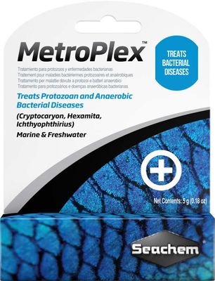 Seachem Laboratories MetroPlex Parasitic and Bacterial Treatment 1ea/0.2 oz