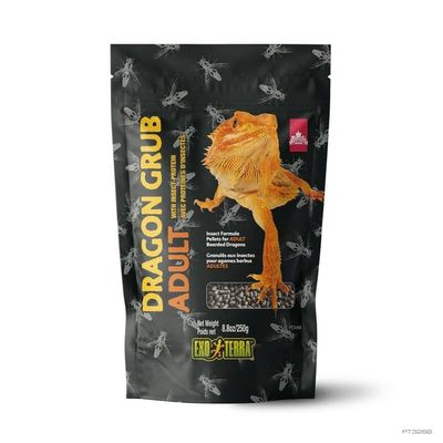Exo Terra Dragon Grub for Adult Bearded Dragons 8.8 oz