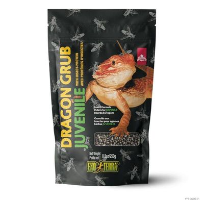 Exo Terra Dragon Grub for Juvenile Bearded Dragons 8.8 oz