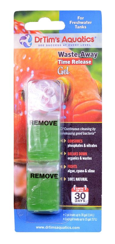 Dr. Tim's Freshwater Waste-Away Gel Small 2 pack (up to 10 gal per Gel)