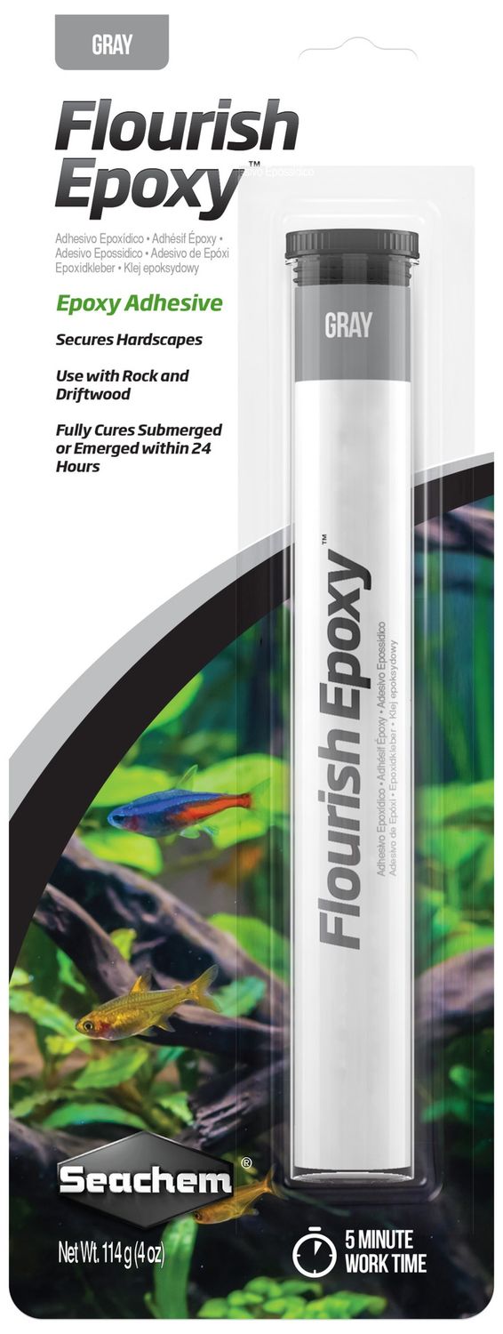 Seachem Laboratories Flourish Epoxy Gray, 1ea/4 oz