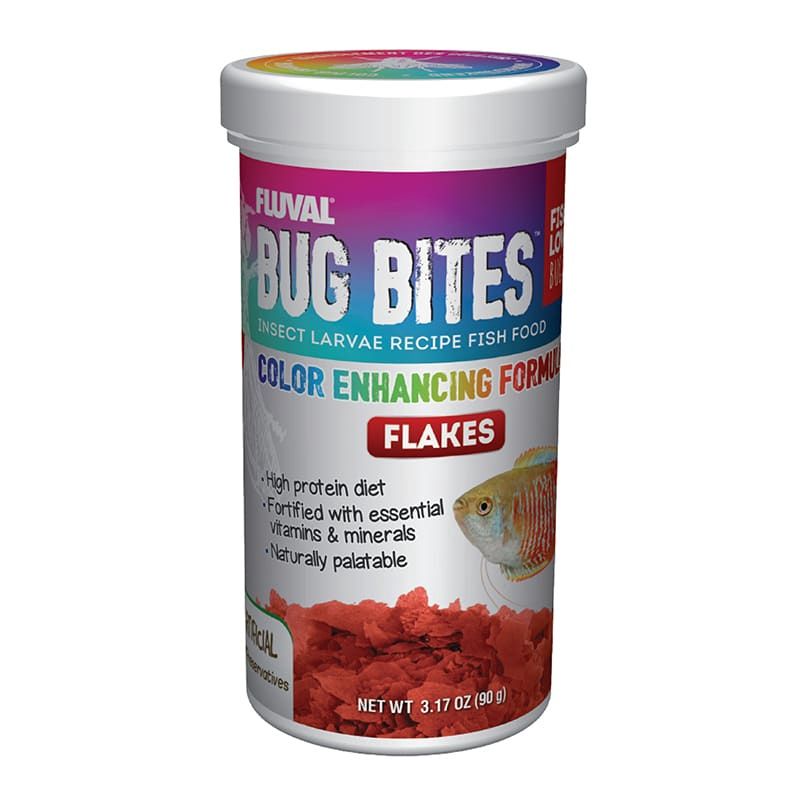 Bug Bites Color Enhancing Flakes – 3.17 oz / 90 g