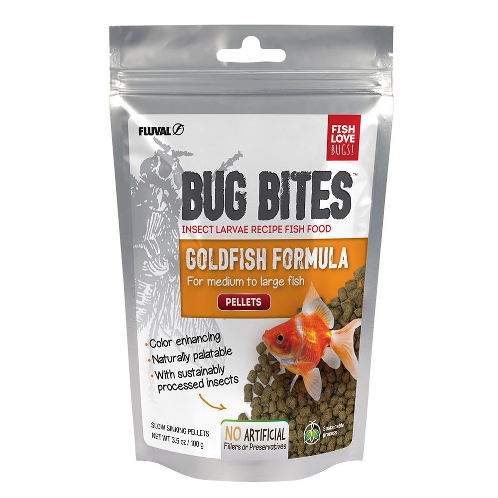 Bug Bites Goldfish Pellets, 3.5 oz / 100 g