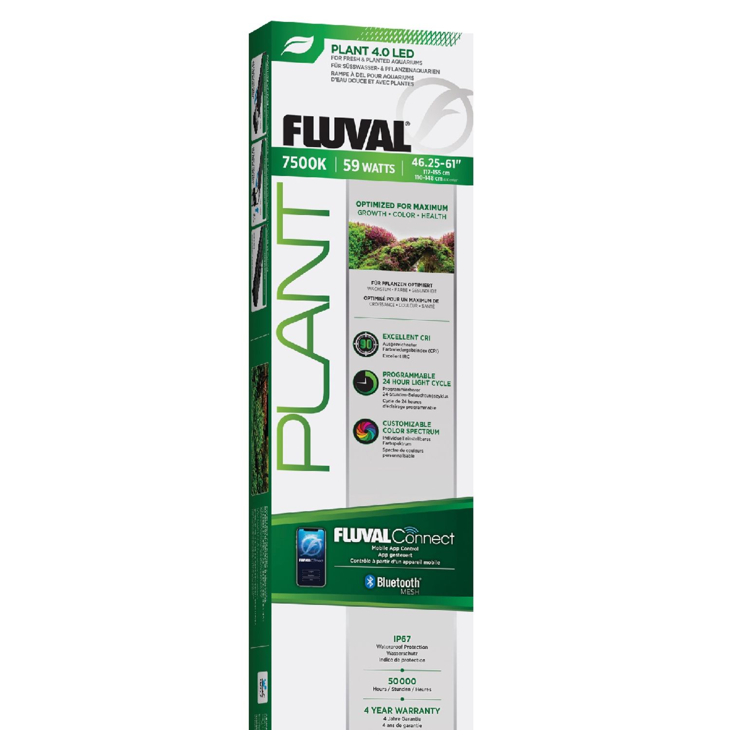Fluval Plant Light 4.0 LED 59 watt 46-61"
