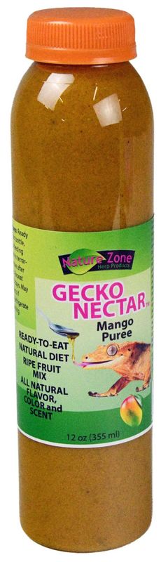 Nature Zone Gecko Nectar Food Mango Puree, 1ea/12 oz