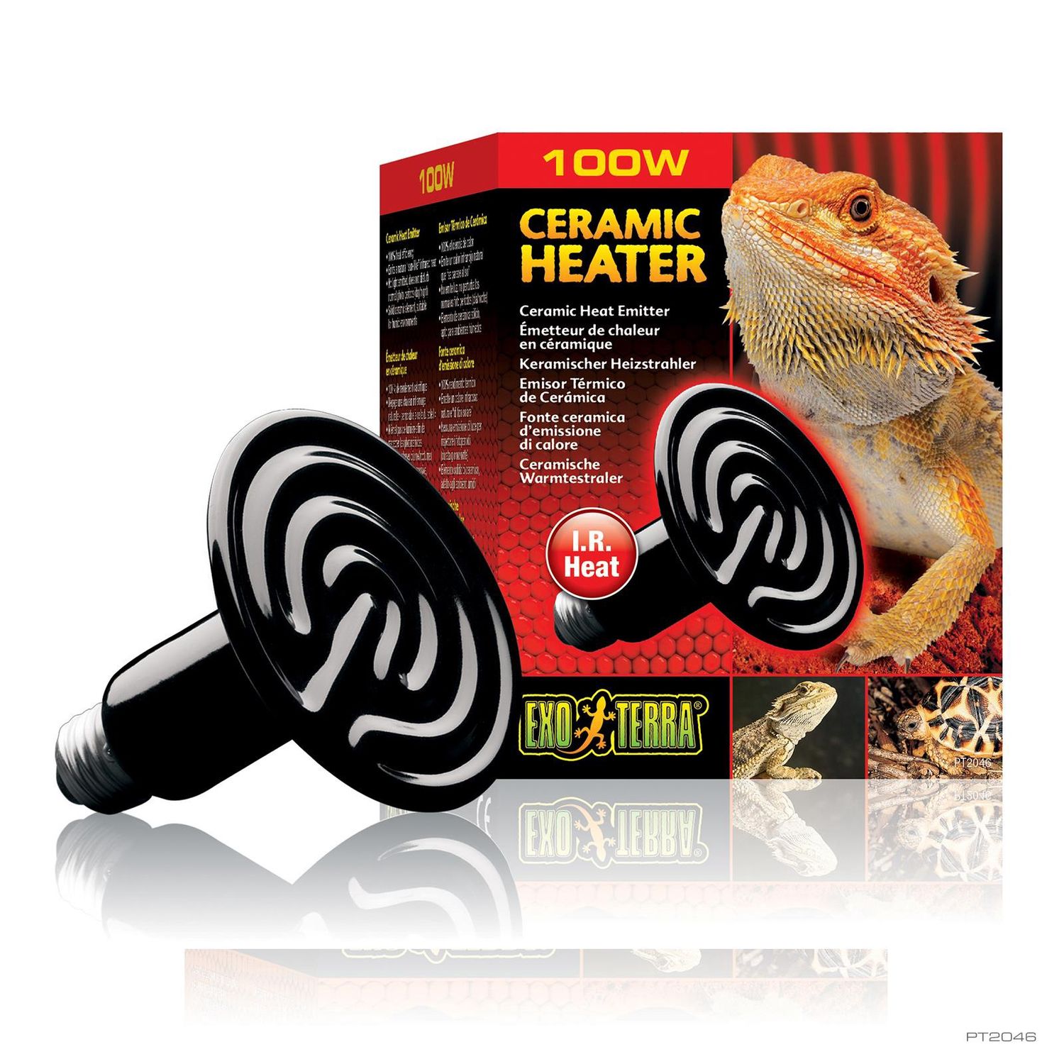 Exo Terra Ceramic Heater 100 watt 110 volt