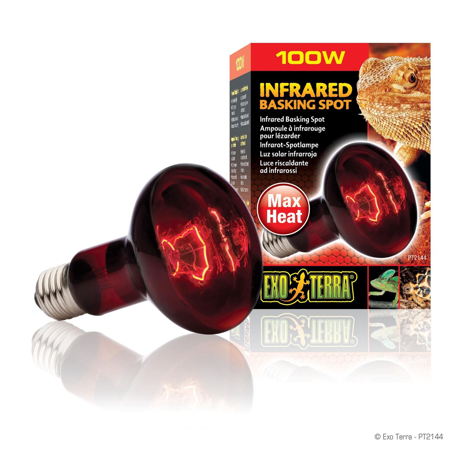 Exo Terra Infrared Basking Spot Lamp 100 watt